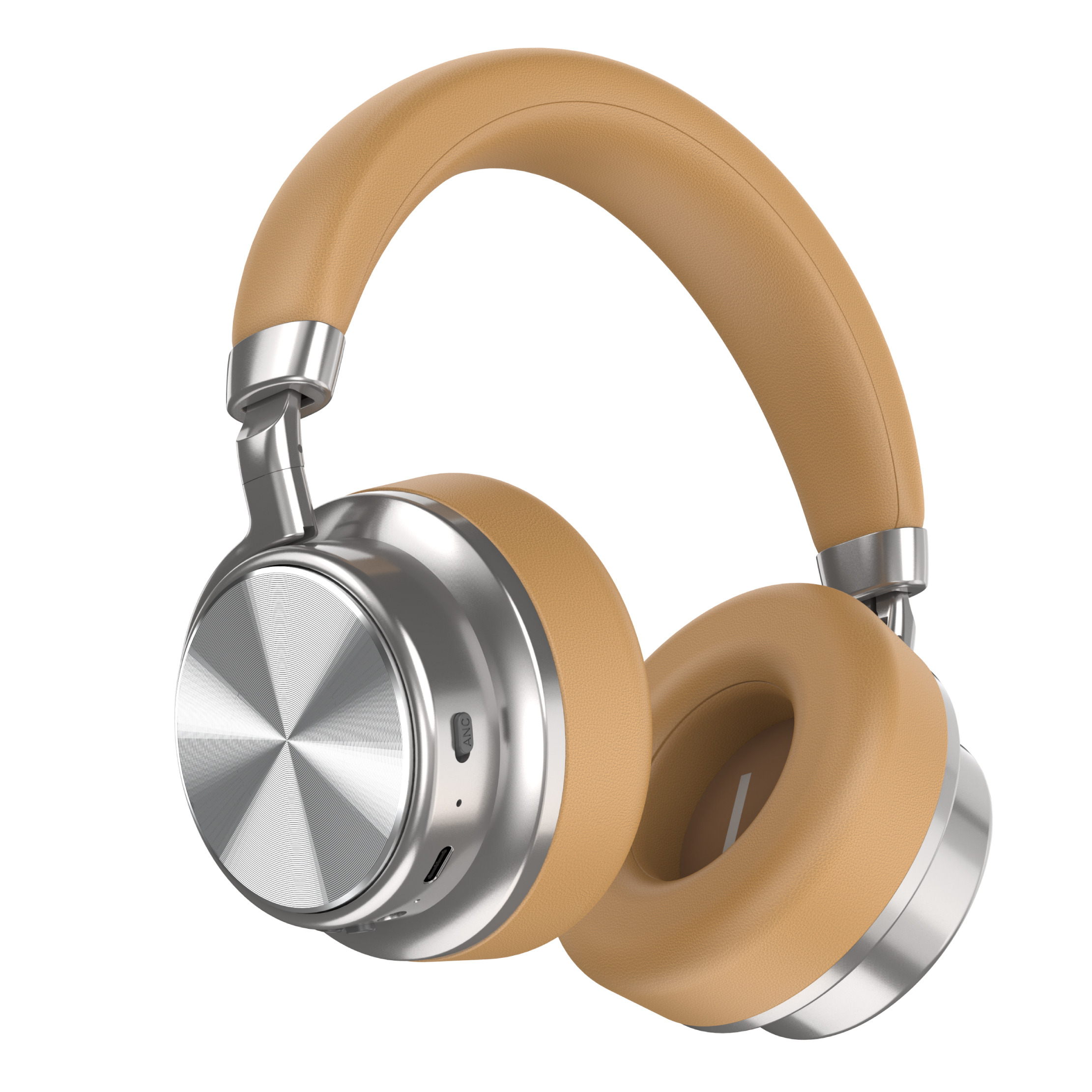 Retro-style over-ear headphonest Earphone