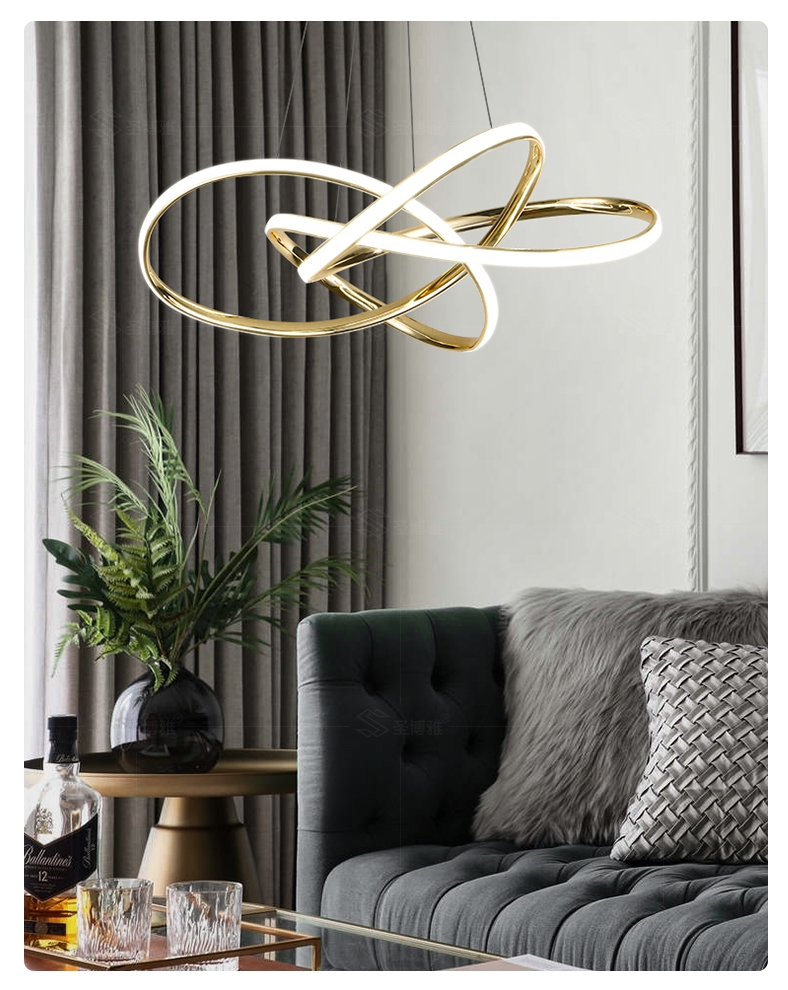 Model Decorative Aluminum LED Ceiling lamp