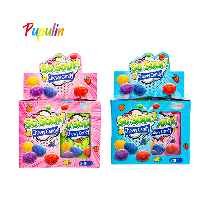 Sour chewy candy