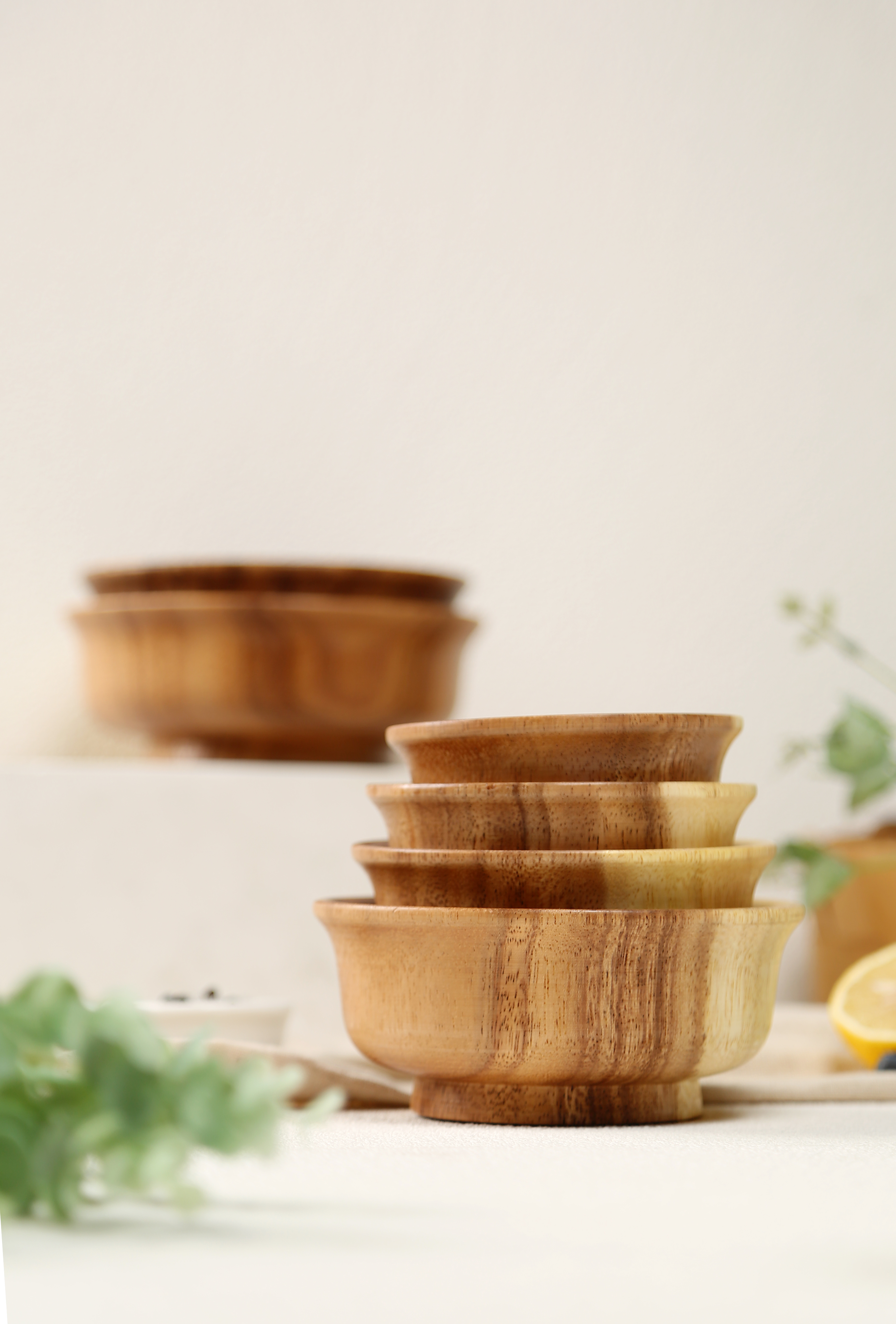Wooden bowl