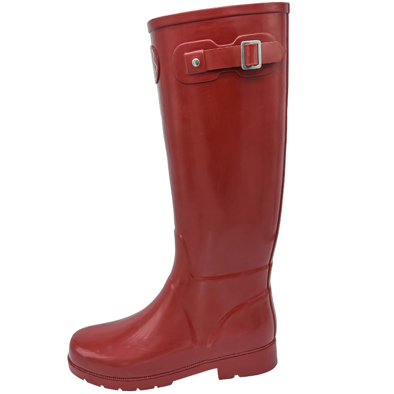 Ladies' rubber rain boots