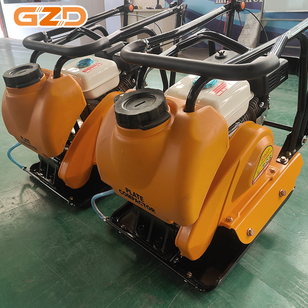 GZD vibrating plate compactor with gasoline engine