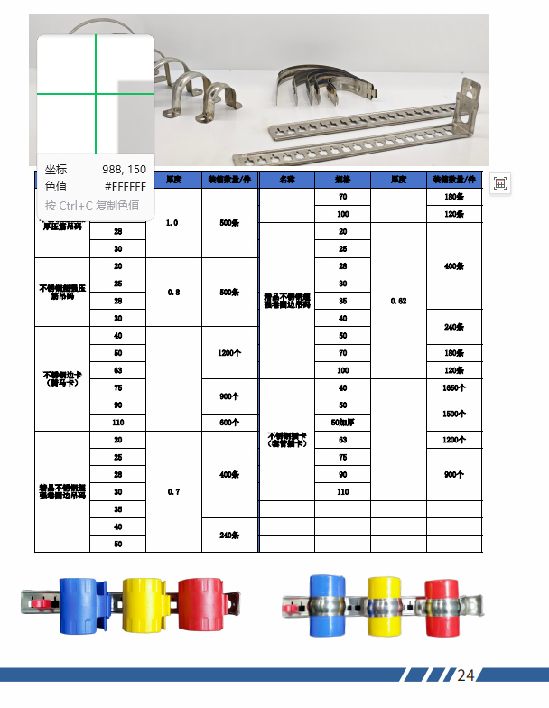 Standard Quick Snap Pipe Clamp (Central Air Conditioner Pipe Clamp)