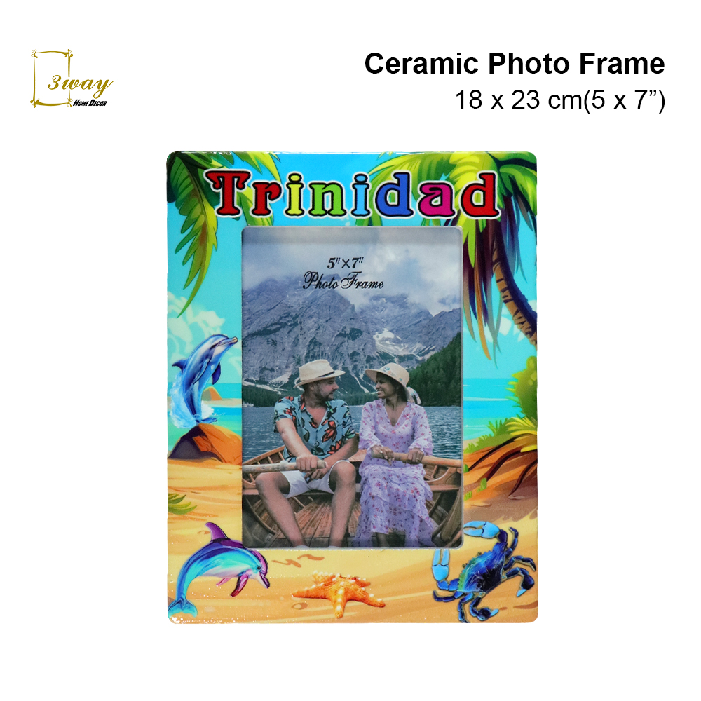 SquareFit Ceramic Photo Frame