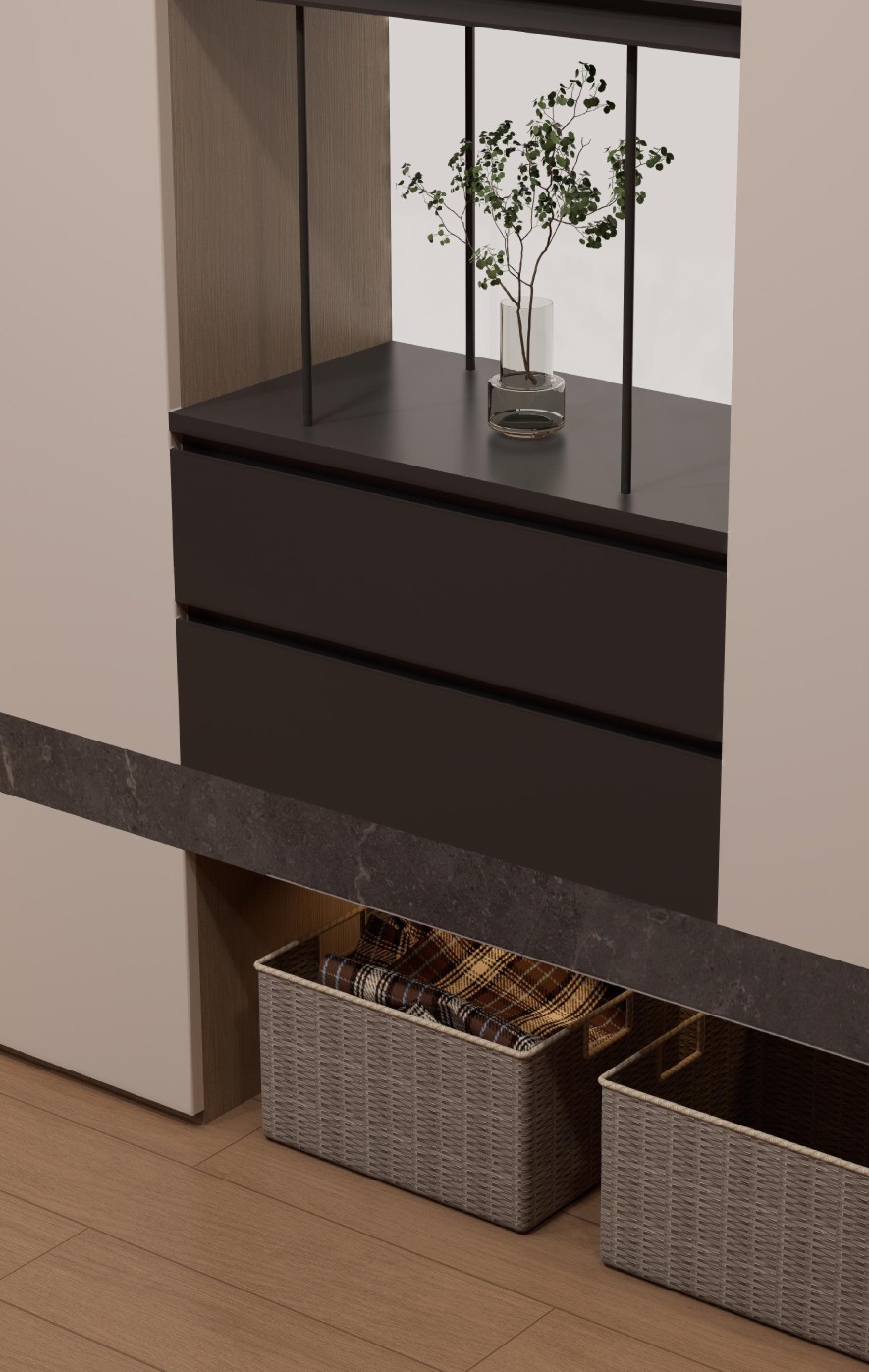 Engineering Category - Cabinet System-Entryway Cabinet