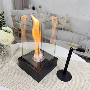 Real fire alcohol fireplace
