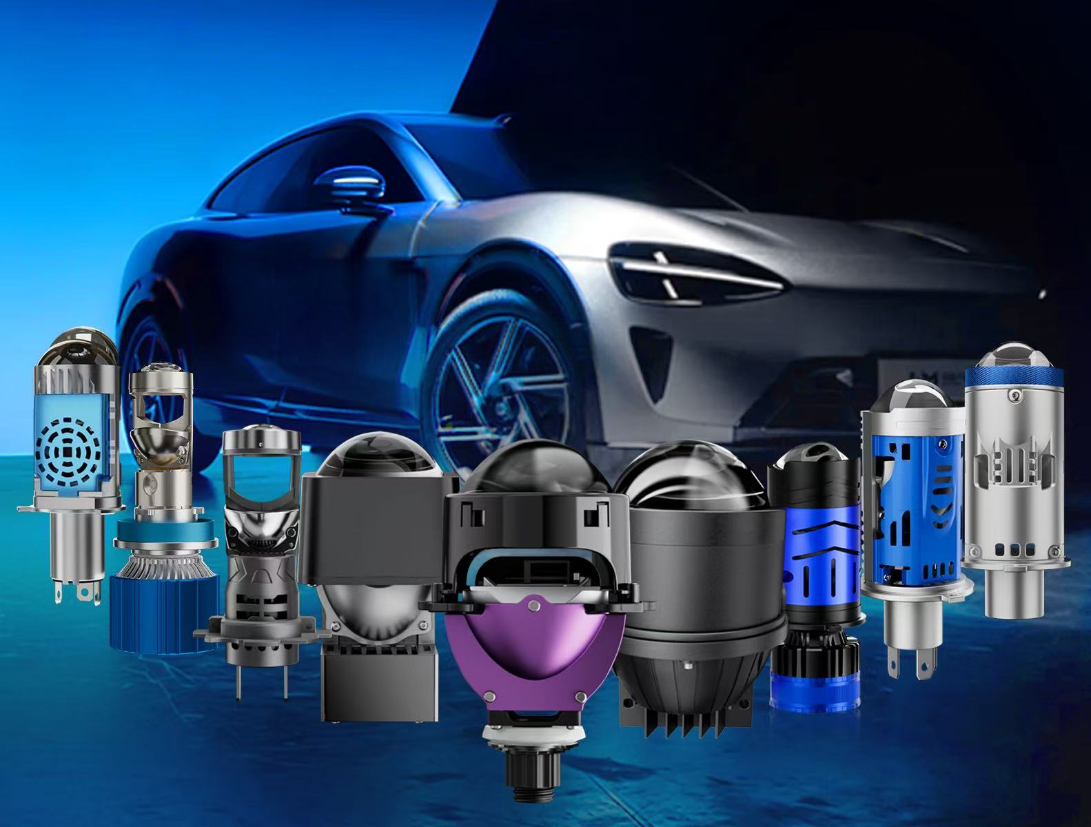 Car LED headlights