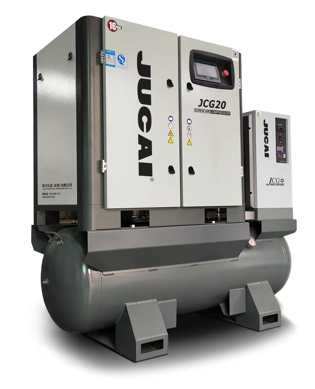 JCG10 All in one screw air compressor