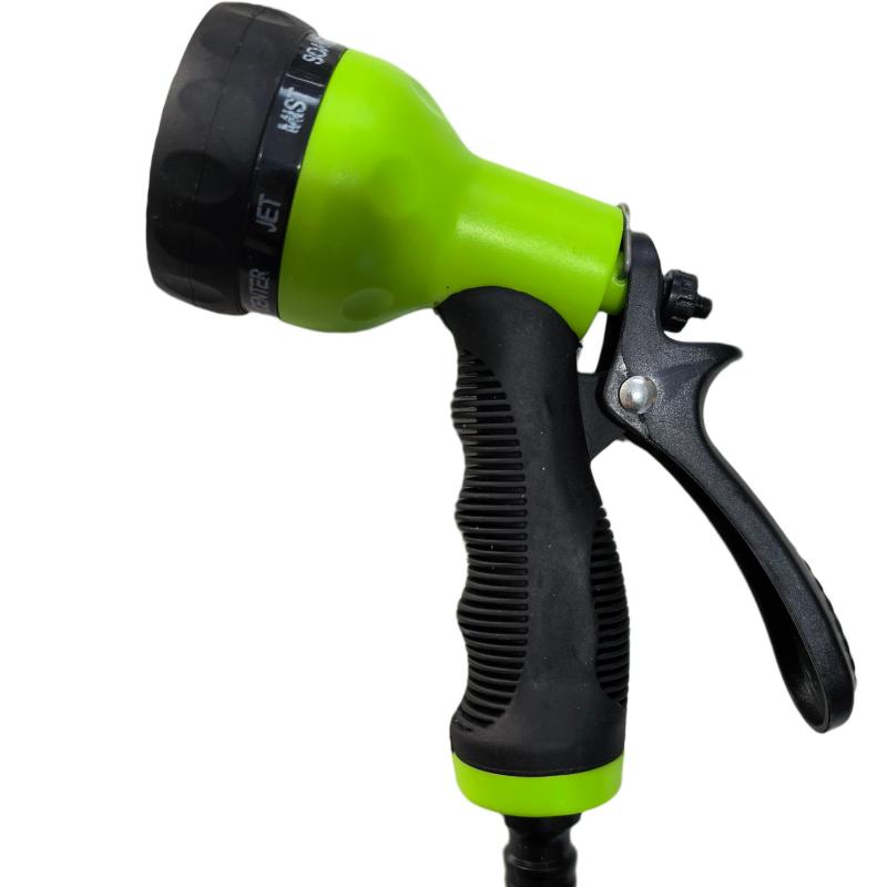 Multifunctional Plastic Coated 7-Mode Water Spray Gun