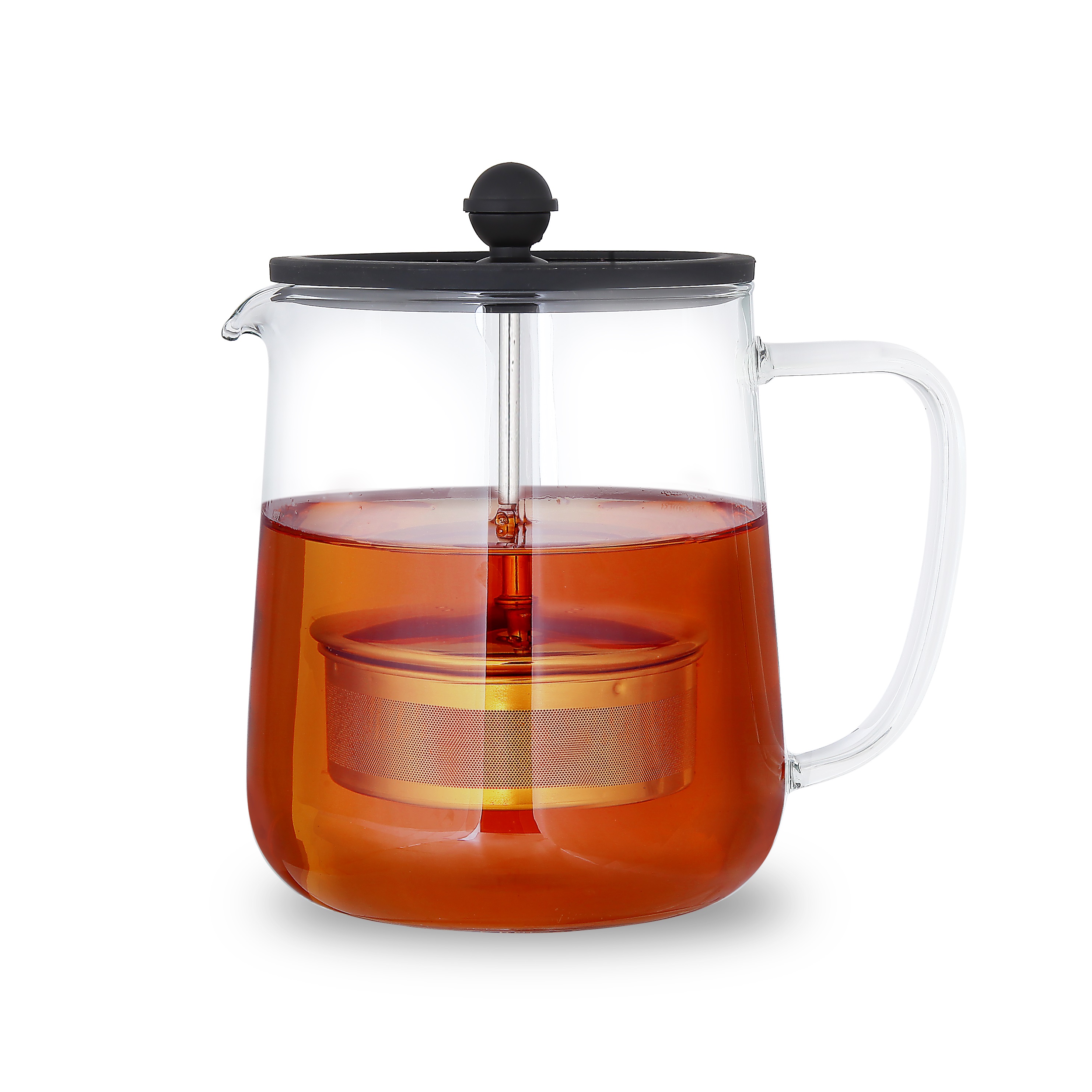 Borosilicate Glass Teapot With Liftup System Infuser