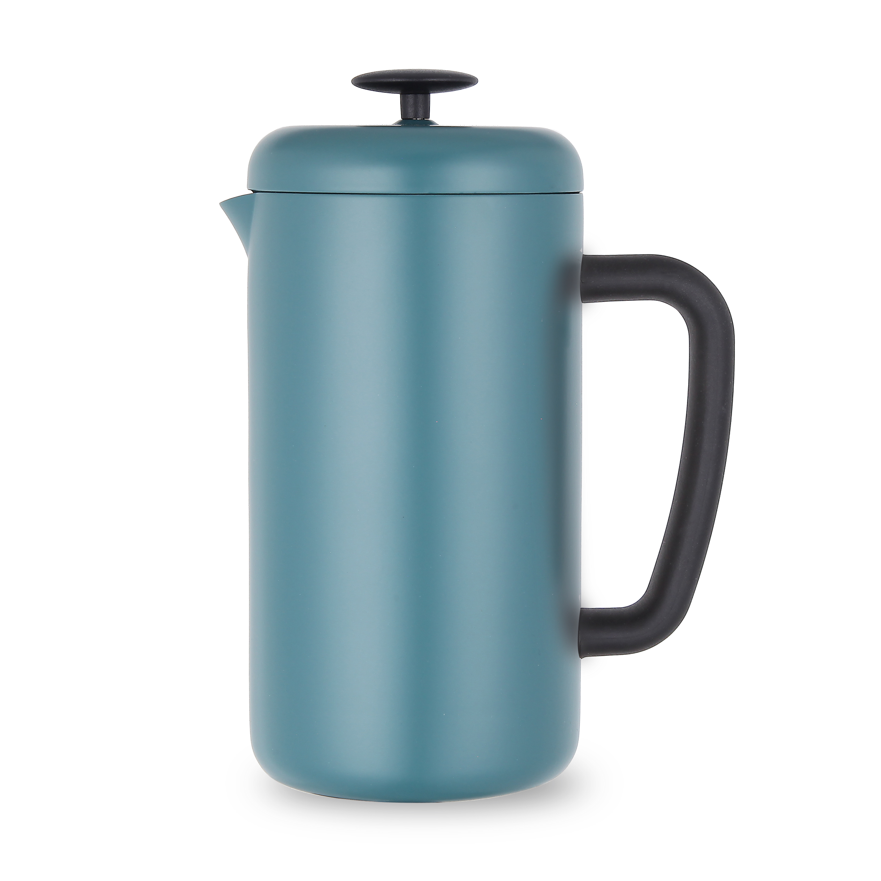 Stainless steel double wall insulated coffee maker french press coffee plunger cafetiere