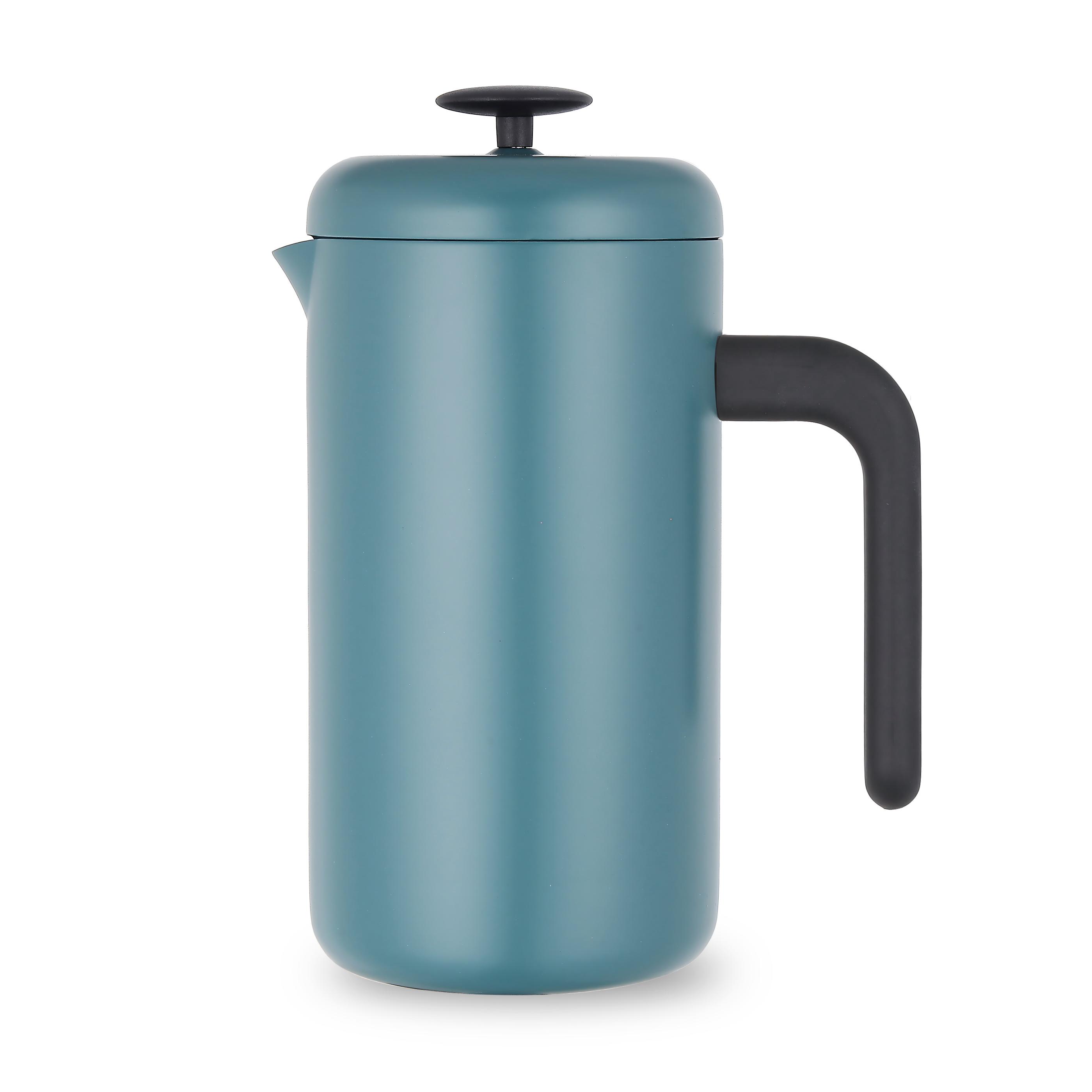stainless steel double wall insulated coffee maker french press coffee plunger cafetiere