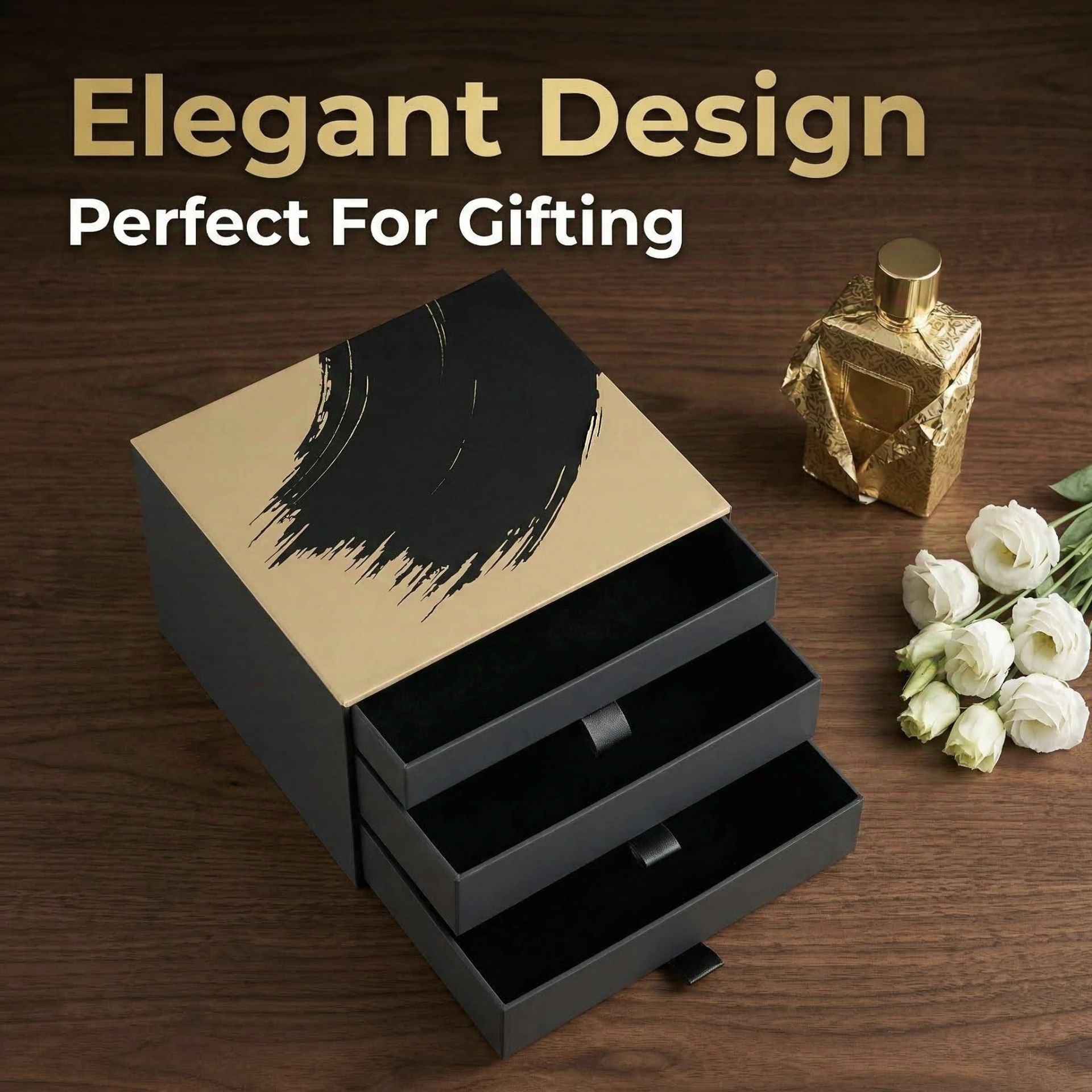 3-Tier Drawers Paper Box