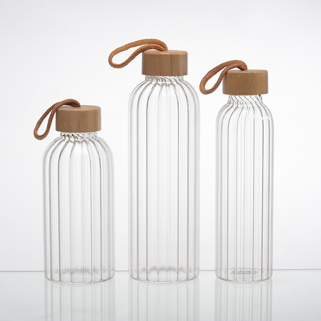 Glass Water Bottle