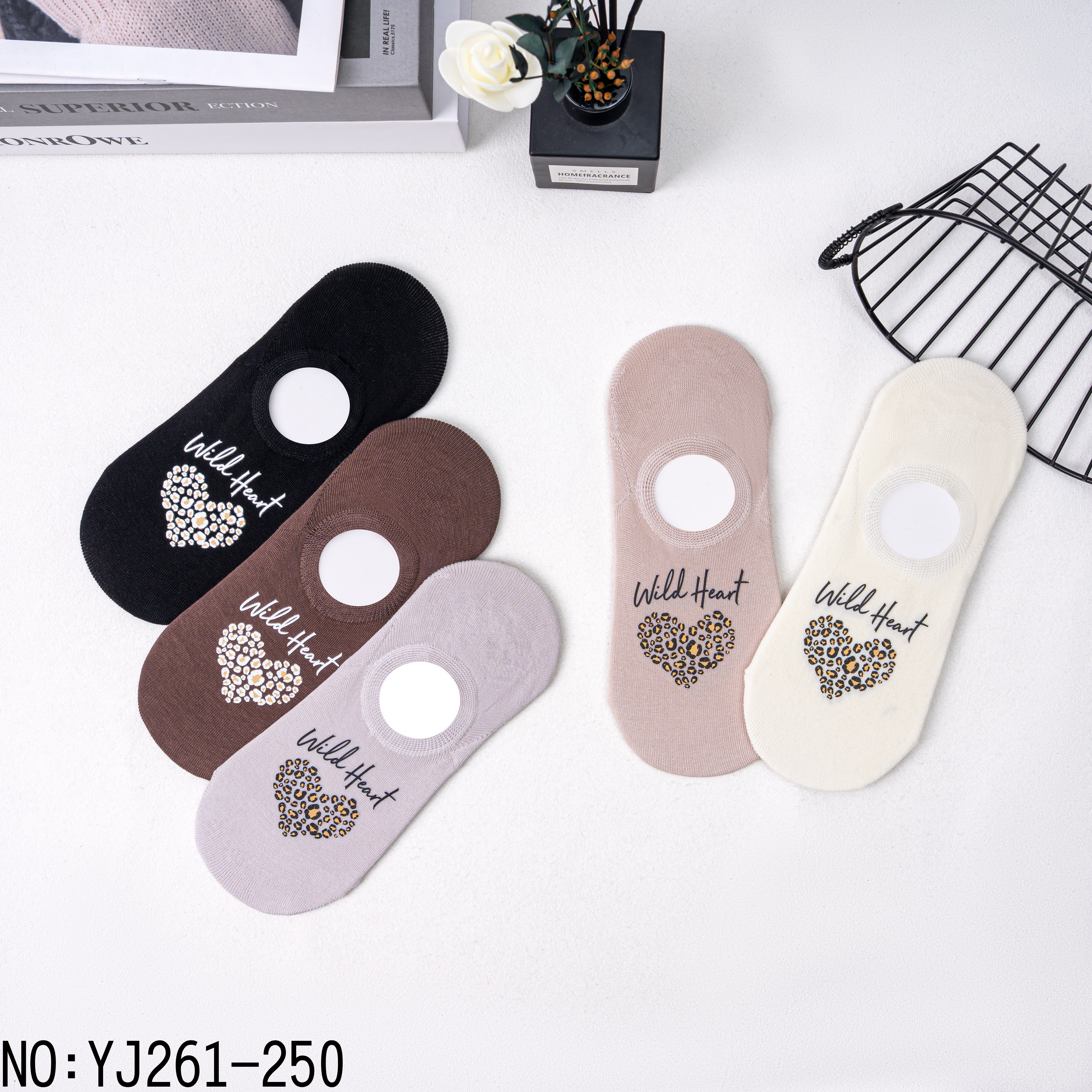 Heat transfer sticker invisible socks