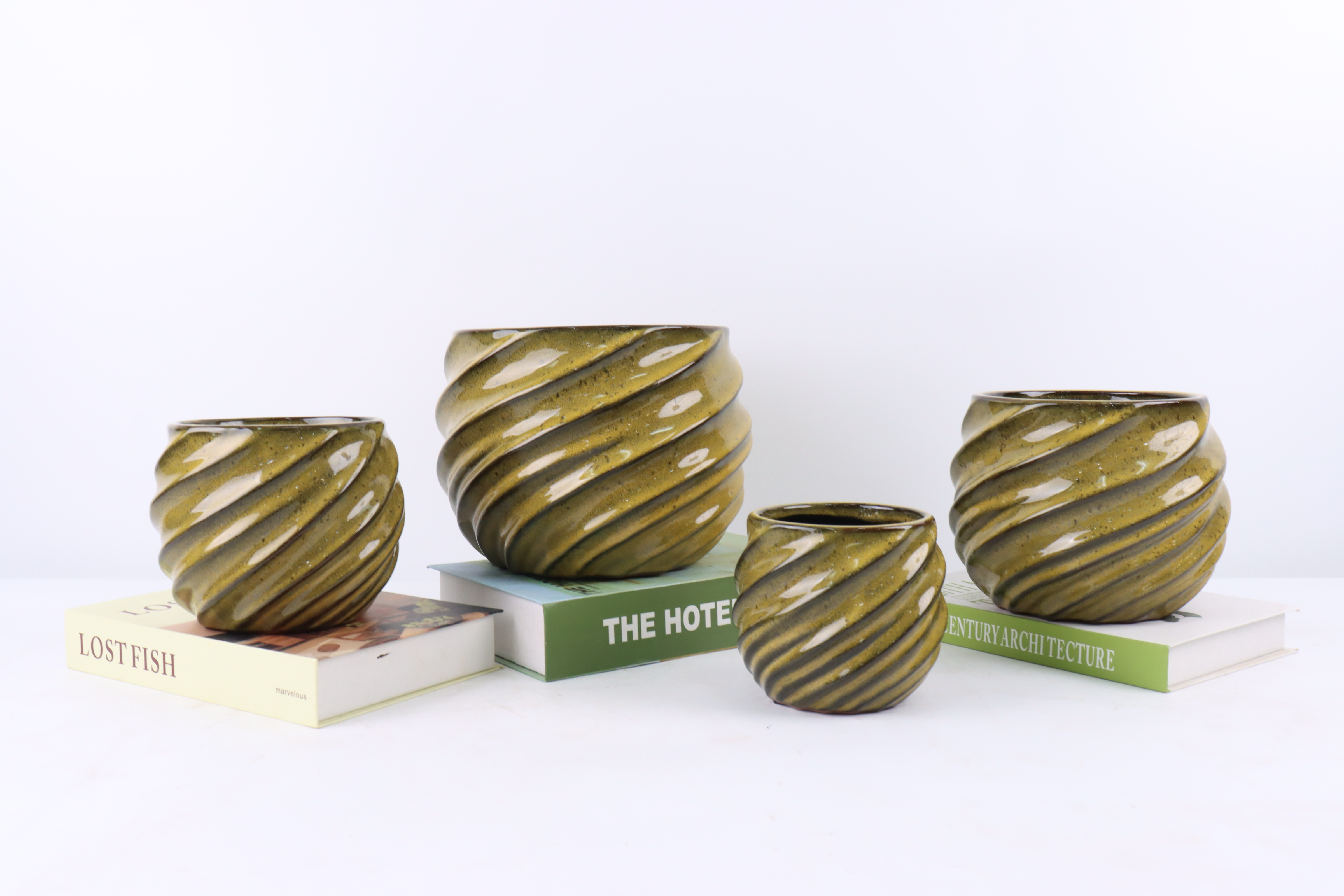 ceramic decor flower pot