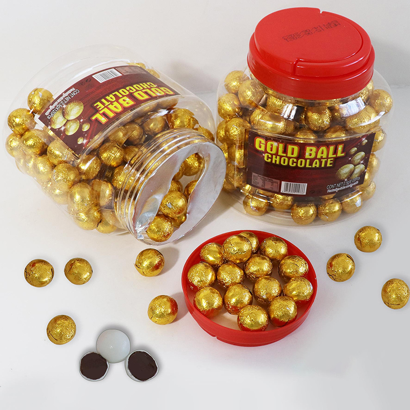 Golden Chocolate Balls