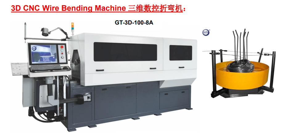 Three-dimensional CNC bending machine