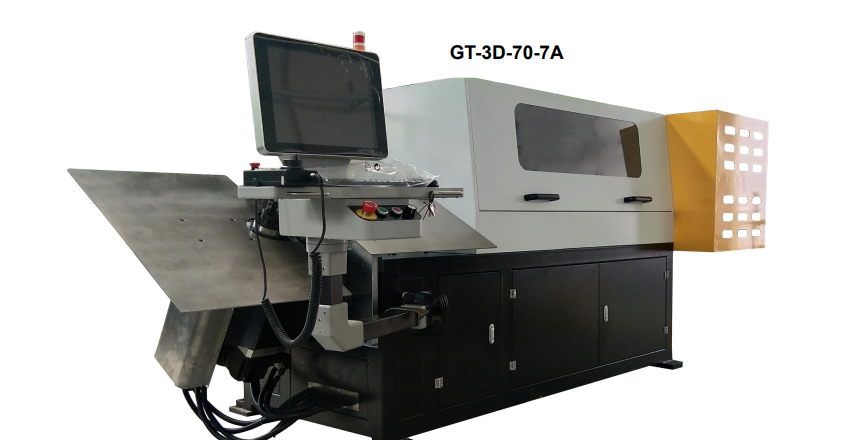 Three-dimensional CNC bending machine
