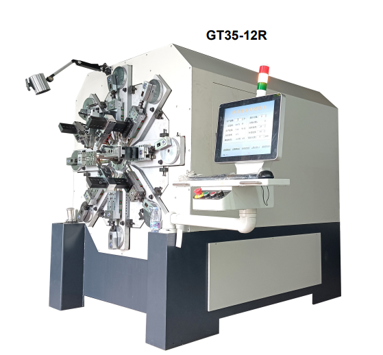 Multi-axis CNC wire-turning machine