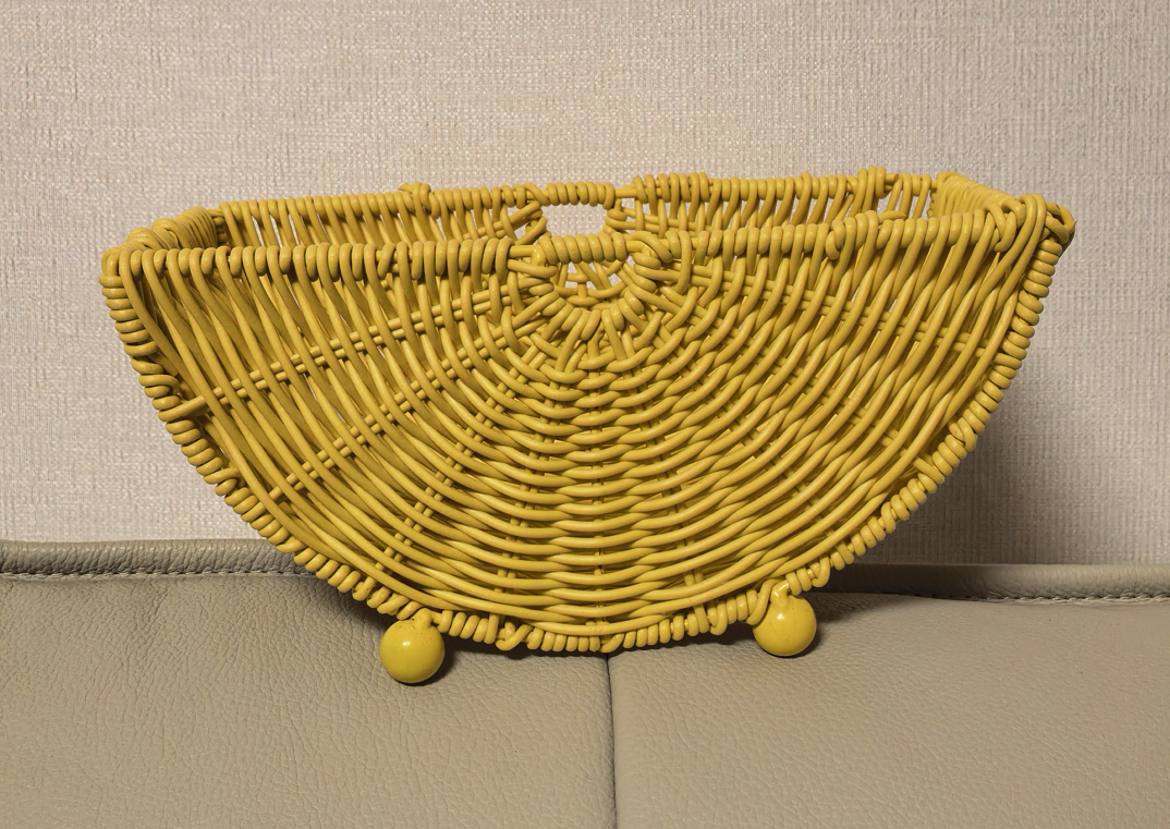 Nordic style storage basket for miscellaneous items and snacks