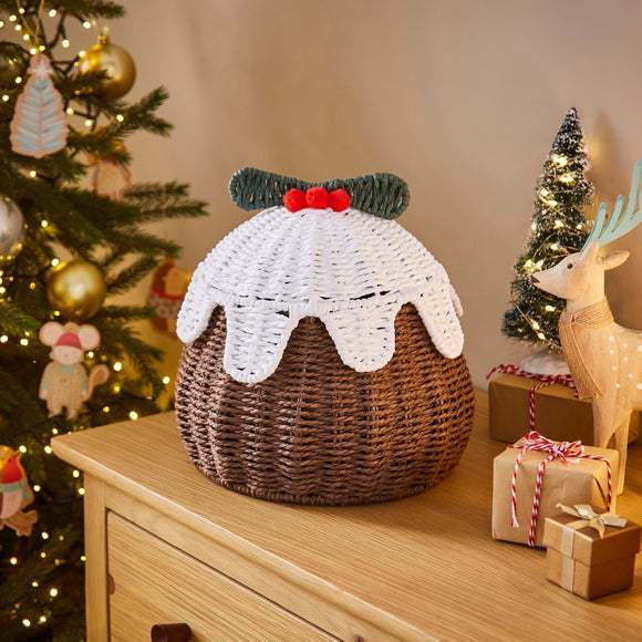Desk storage basket