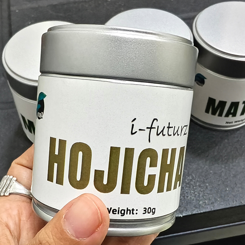 Canned Hojicha with Halal