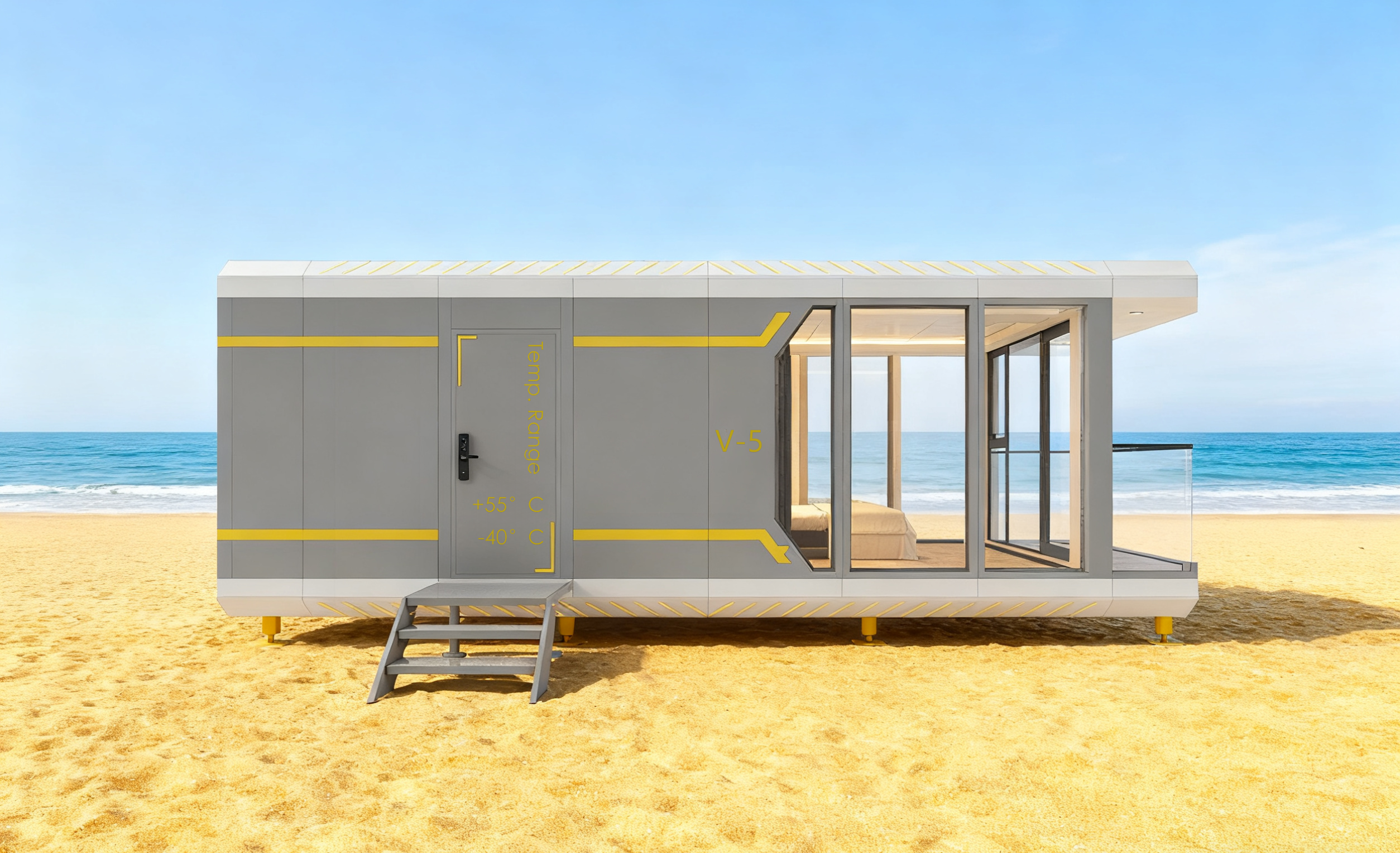 Modular Space Capsule House V5