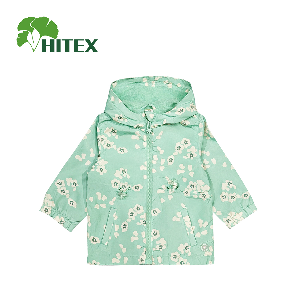 Hitex New-Arrival Baby Girl's Printed Jacket With Hood