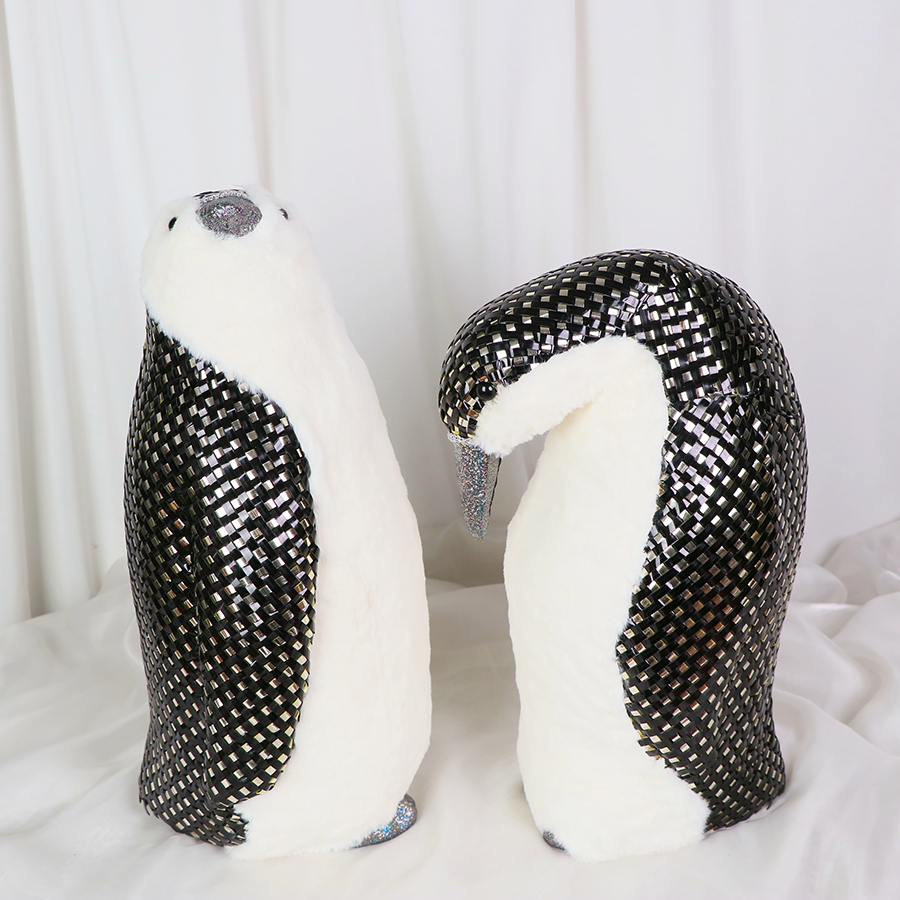 Knitted penguin