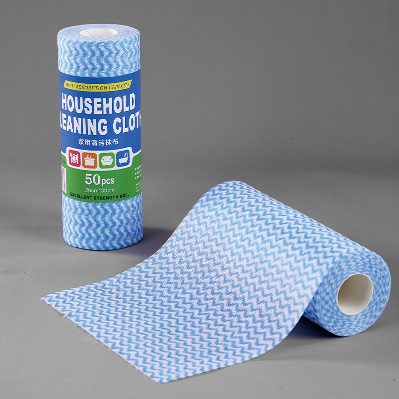 Nonwoven cleaning cloth
