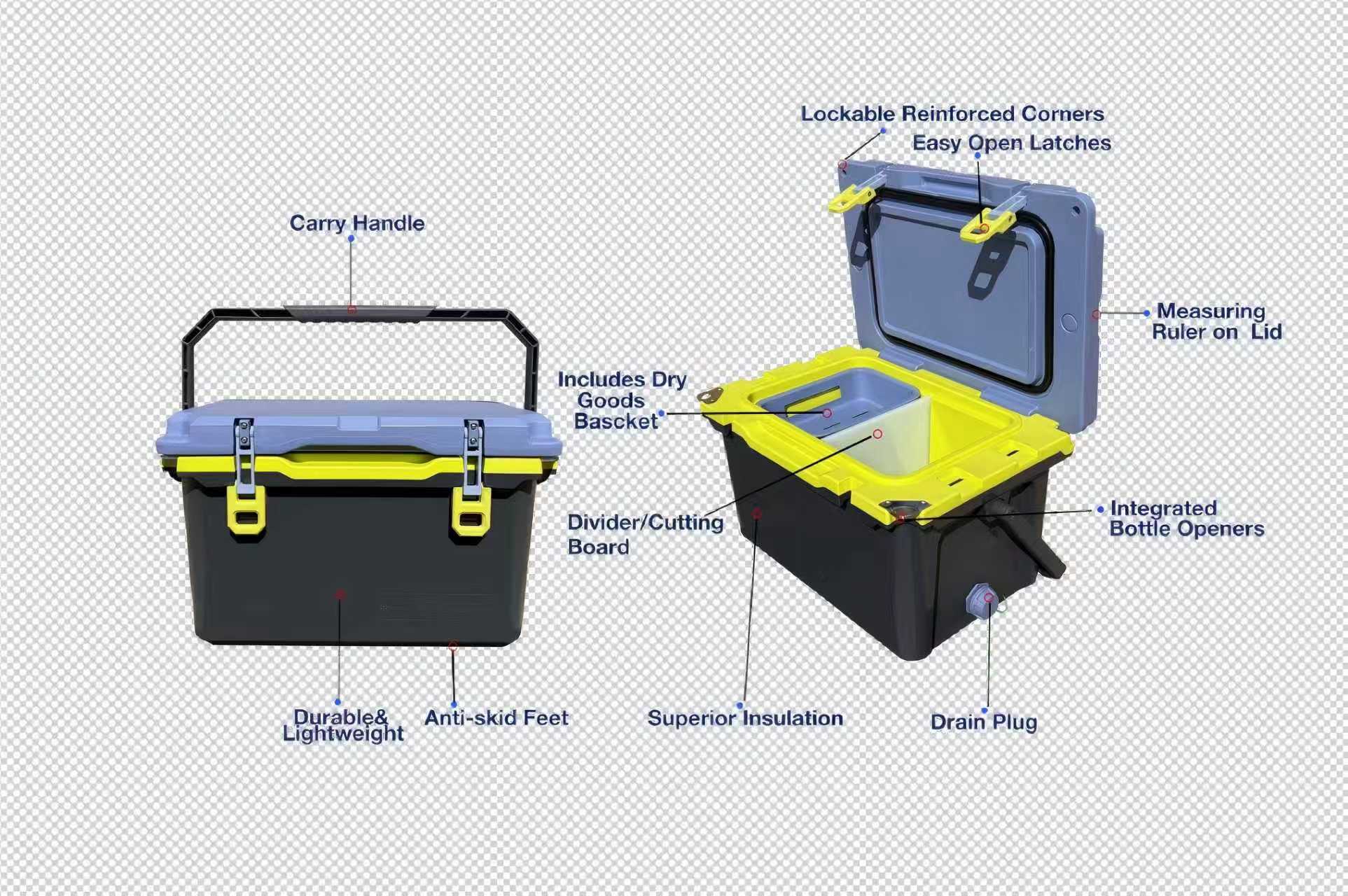 22qt Hard Cooler