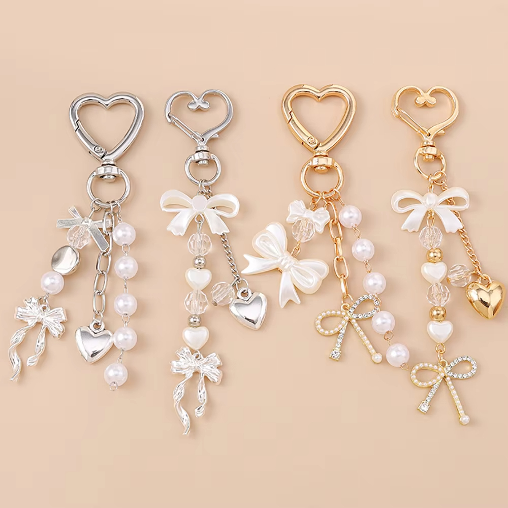 China Factory Direct Keychain Pendants Girls Lovely Keychain Charms