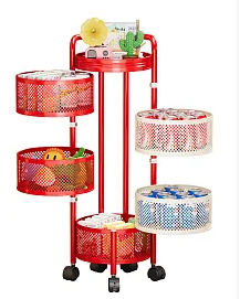 Circular rotating shelf