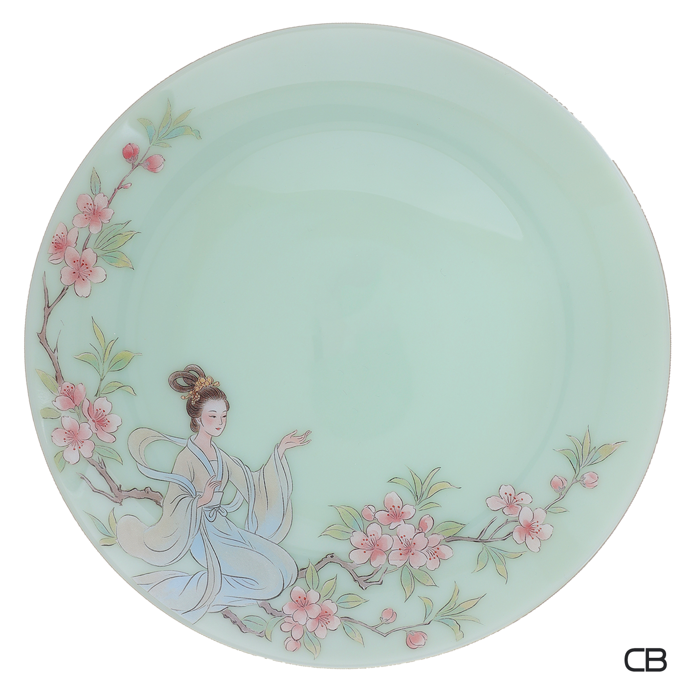 Decal Design For Jade Crystal Glass