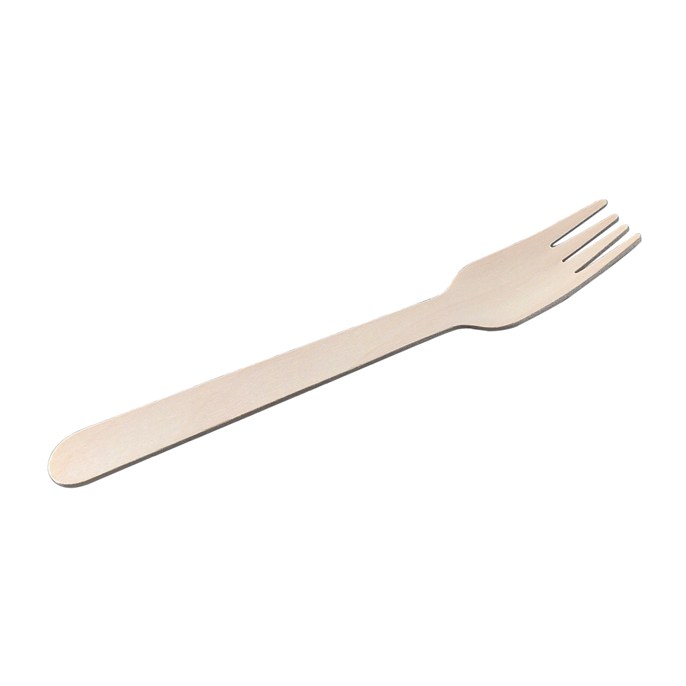 Jiarun Disposable Wooden Fork Natural Compostable Catering Party Bulk