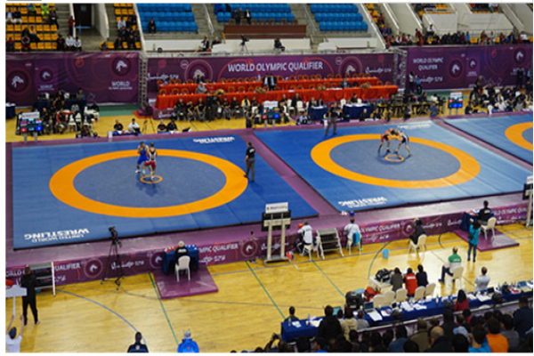 Flexi-Roll Wrestling Mat