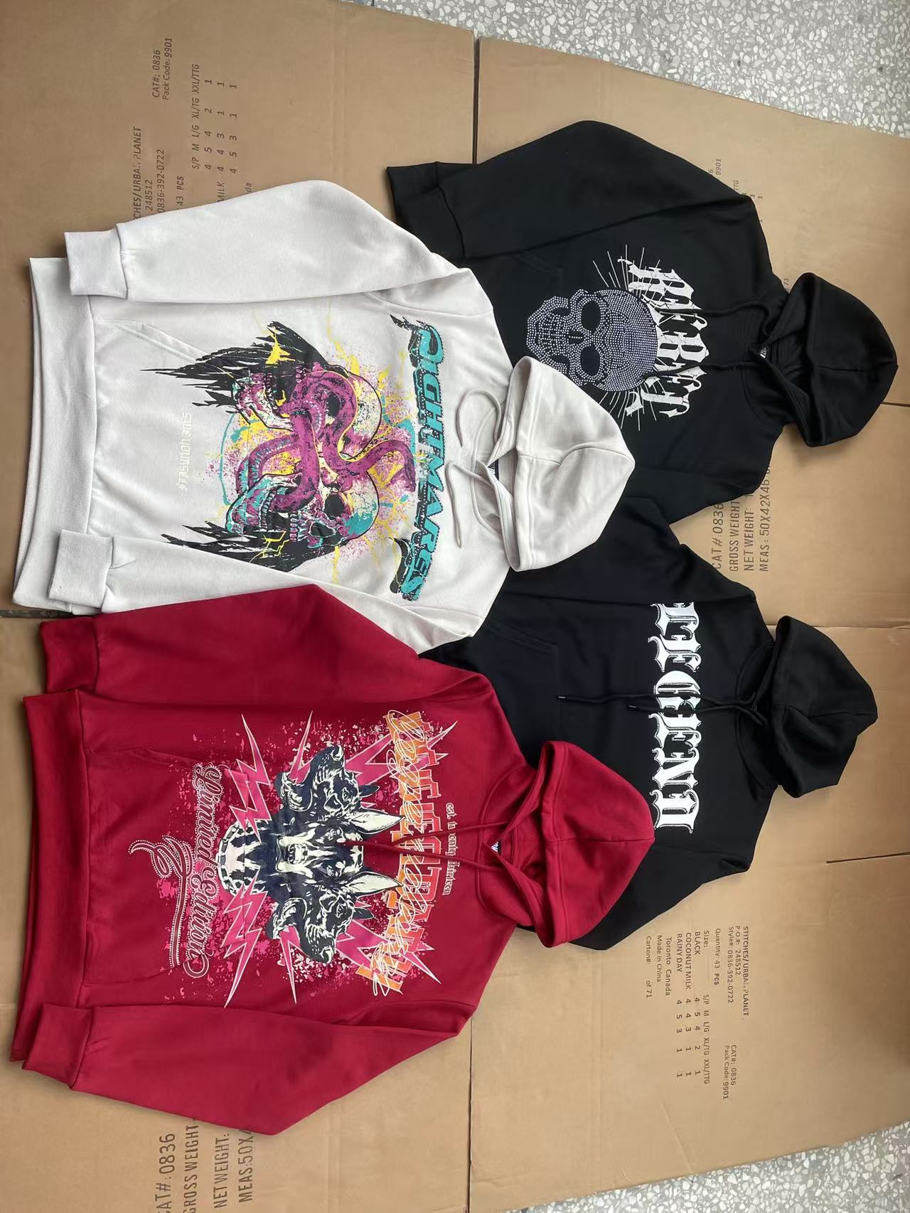 Fleece hoody