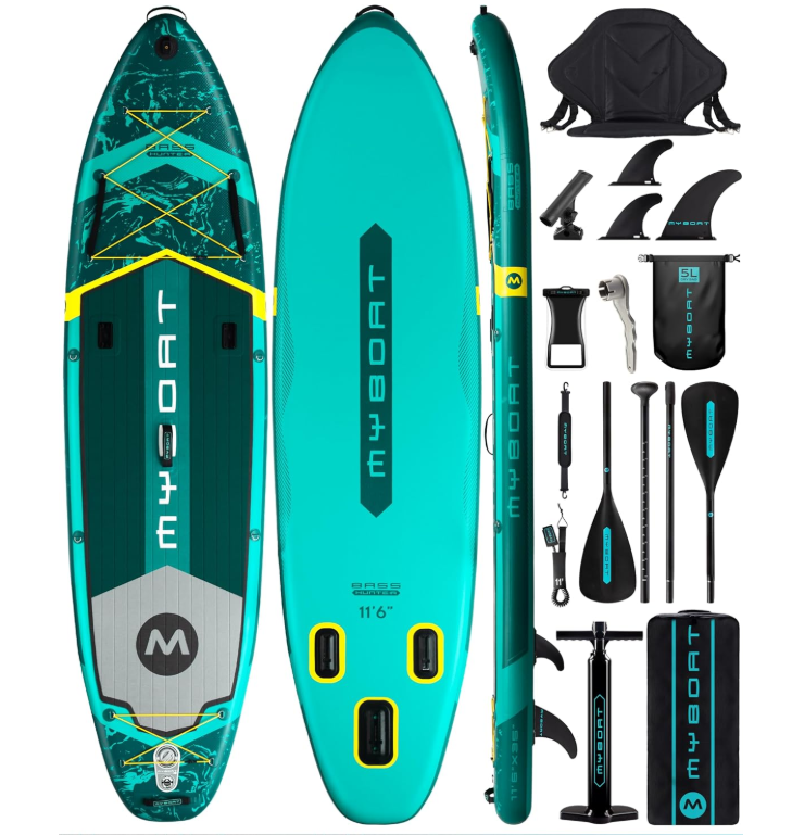 myboat inflatable sup board stand up paddle board