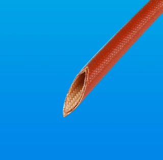 Double-layer silica gel glass fiber sleeve