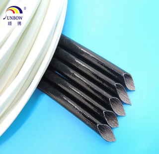 Silicone glass fiber sleeve