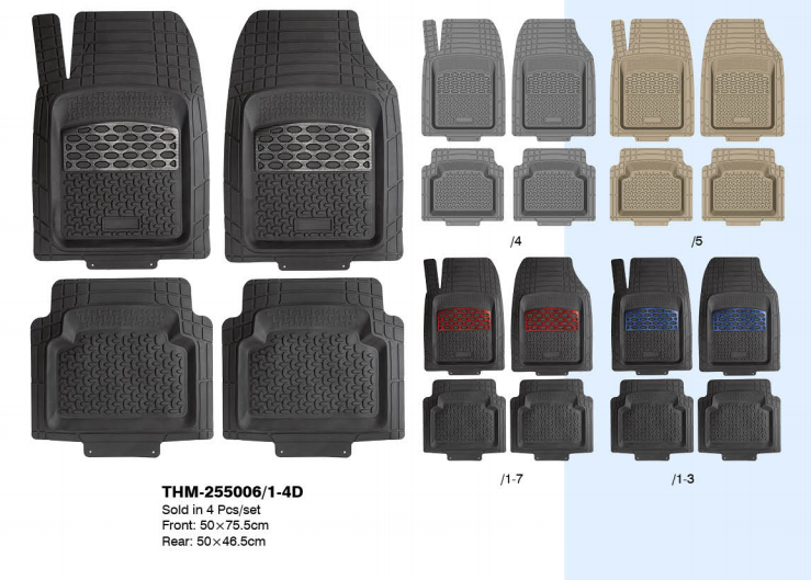 Environmentally friendly and odorless PVC floor mats for General CAR