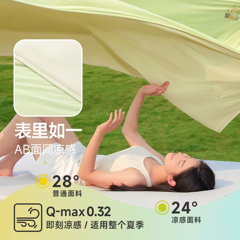 Anti-bacteria cooling quilt