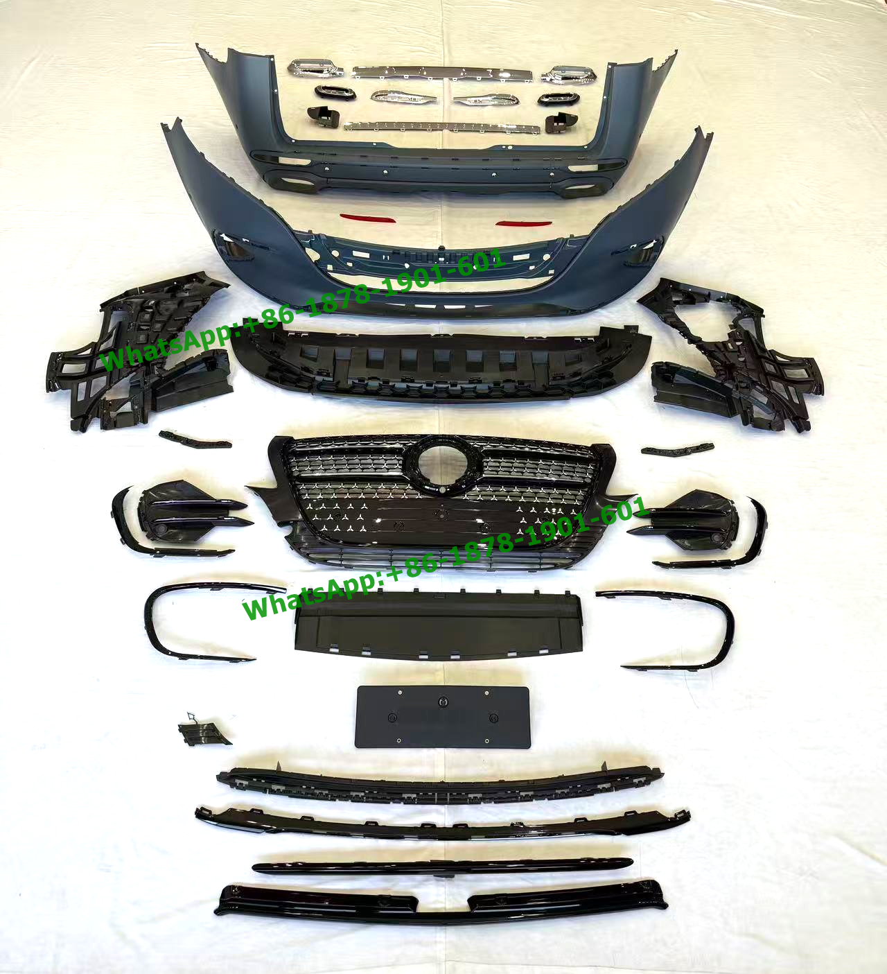 Body kit for Mercedes Vito V-Class W447 2016 to V300 AMG 2024-