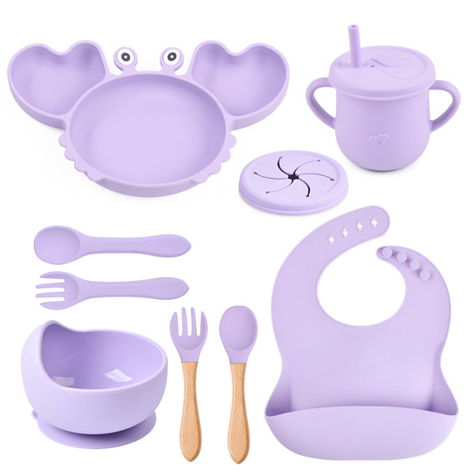 Baby silicone tableware