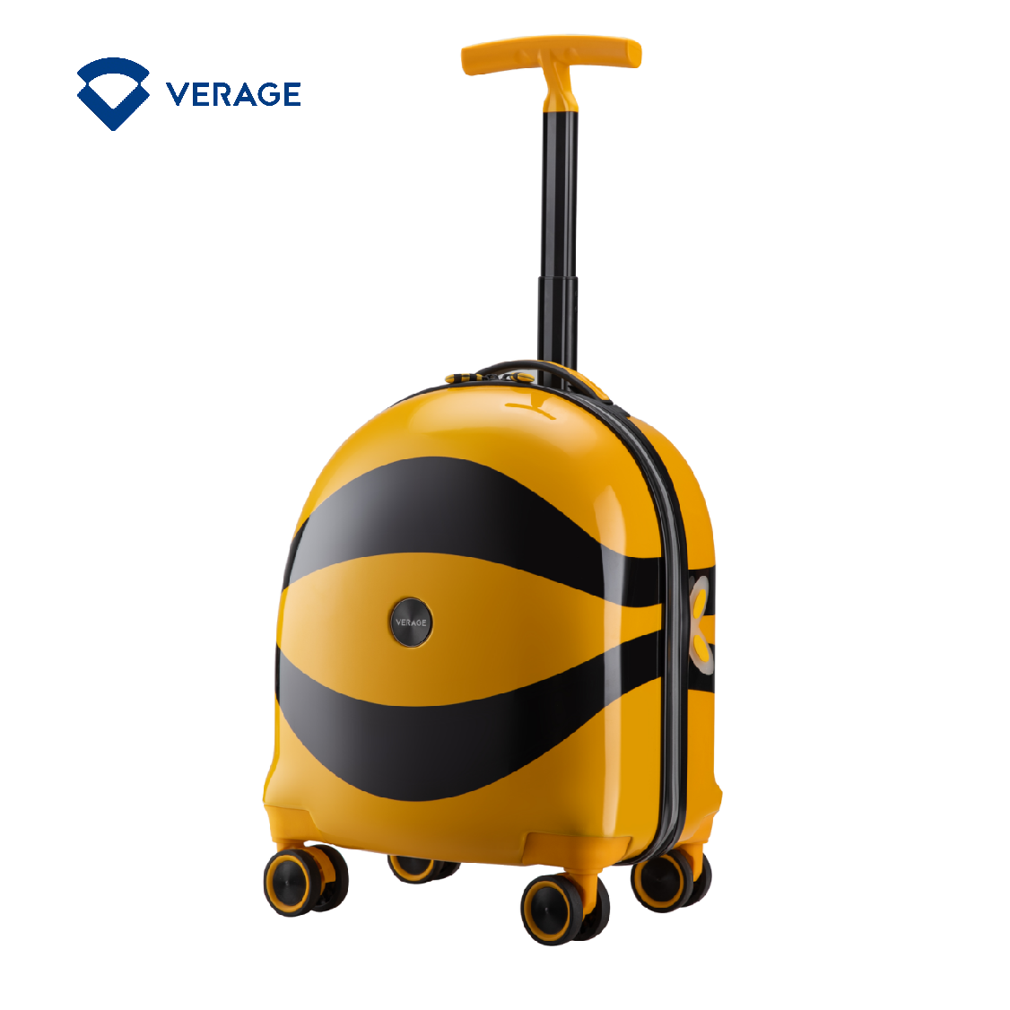 Verage durable ABS/PC material hard side GM20056W spinner wheels luggage for kids