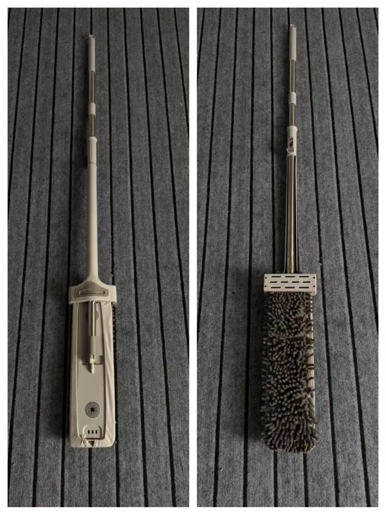 Chenille no-hand-wash mop