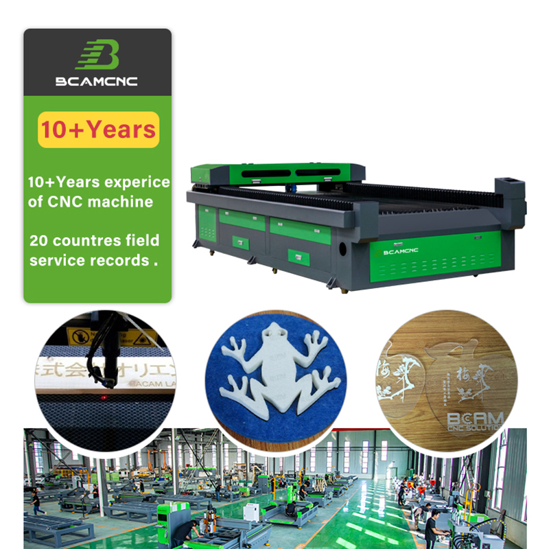 BCAMCNC CO2 Fiber Laser Engraving and Cutting Machine 1325 Water Coole Dual-use Metal & Nonmetal