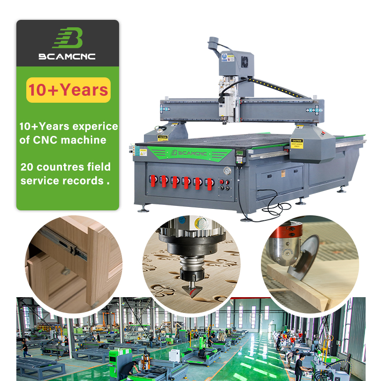 BCAMCNC SA Series CNC Router Wood Working Machine 4x8 For Wood Work Aluminum Sign Boards Furniture