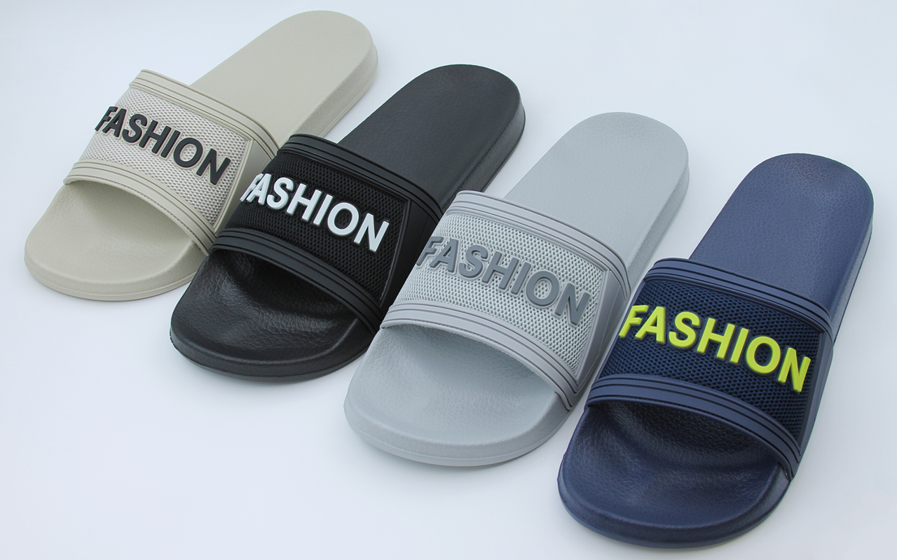 Unisex Fashion Slides, Lightweight Non-Slip EVA Slippers for Indoor & Outdoor, Beach & Bathroom